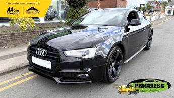 AUDI A5 AUTOMATIC 2.0 TFSI Black Edition Coupe 2dr Petrol S Tronic quatt
