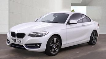 BMW 2 SERIES 1.5 218i Sport Coupe 2dr Petrol Auto Euro 6 | 2 KEYS | M SPORT A