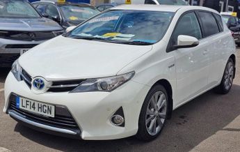 TOYOTA AURIS AUTOMATIC 1.8 VVT-h Excel Hatchback 5dr Petrol Hybrid CVT Euro 5