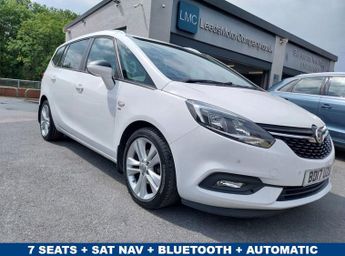 VAUXHALL ZAFIRA TOURER 1.4i Turbo SRi MPV 5dr Petrol Auto Euro 6 (140 ps)