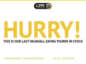 VAUXHALL ZAFIRA TOURER 2.0 CDTi Exclusiv MPV 5dr Diesel Manual Euro 5 (165 ps)