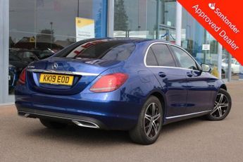 MERCEDES-BENZ C-CLASS 2.0 C220d Sport Saloon 4dr Diesel G-Tronic+ Euro 6 (s/s) (194 ps