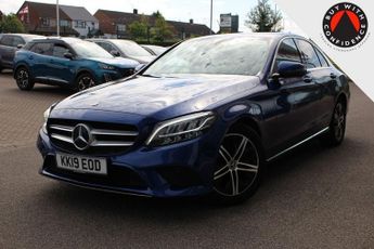 MERCEDES-BENZ C-CLASS 2.0 C220d Sport Saloon 4dr Diesel G-Tronic+ Euro 6 (s/s) (194 ps