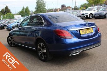 MERCEDES-BENZ C-CLASS 2.0 C220d Sport Saloon 4dr Diesel G-Tronic+ Euro 6 (s/s) (194 ps