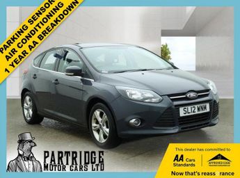 Ford Focus 1.6 Zetec Hatchback 5dr Petrol Manual Euro 5 (125 ps)