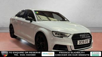 Audi A3 1.0 TFSI 30 Black Edition Saloon 4dr Petrol Manual Euro 6 (s/s) 