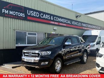 Ford Ranger 3.2 TDCi Limited 1 Pickup Double Cab 4dr Diesel Manual 4WD Euro 