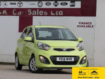 KIA PICANTO 1.25 2 Hatchback 5dr Petrol Auto Euro 5 (84 bhp)