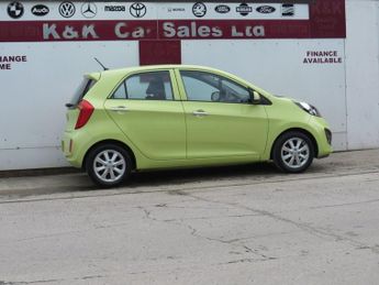 KIA PICANTO 1.25 2 Hatchback 5dr Petrol Auto Euro 5 (84 bhp)