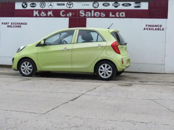 KIA PICANTO 1.25 2 Hatchback 5dr Petrol Auto Euro 5 (84 bhp)