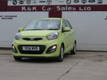 KIA PICANTO 1.25 2 Hatchback 5dr Petrol Auto Euro 5 (84 bhp)