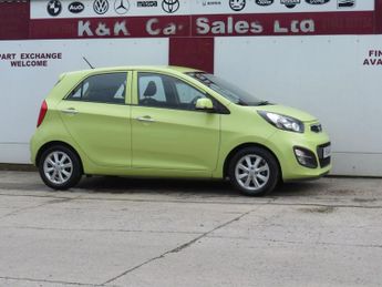 KIA PICANTO 1.25 2 Hatchback 5dr Petrol Auto Euro 5 (84 bhp)