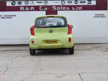 KIA PICANTO 1.25 2 Hatchback 5dr Petrol Auto Euro 5 (84 bhp)