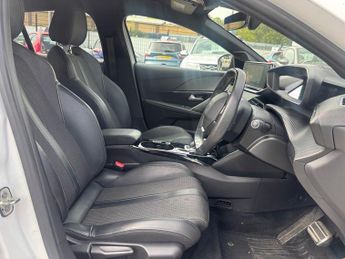 PEUGEOT E-208 50kWh GT Hatchback 5 Door Electric Automatic White 1 Owner from 