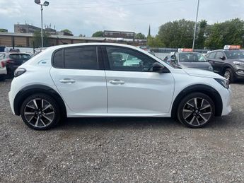 PEUGEOT E-208 50kWh GT Hatchback 5 Door Electric Automatic White 1 Owner from 