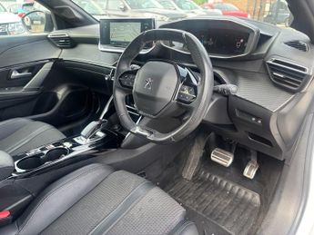 PEUGEOT E-208 50kWh GT Hatchback 5 Door Electric Automatic White 1 Owner from 