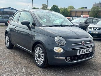 FIAT 500 1.2 Lounge Hatchback 3 Door Petrol Automatic Grey Dualogic Euro 