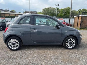 FIAT 500 1.2 Lounge Hatchback 3 Door Petrol Automatic Grey Dualogic Euro 