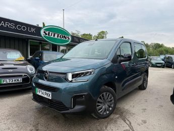 Citroen Berlingo 52kWh PLUS M MPV 5dr Electric Auto (7.4kW Charger) (136 ps)