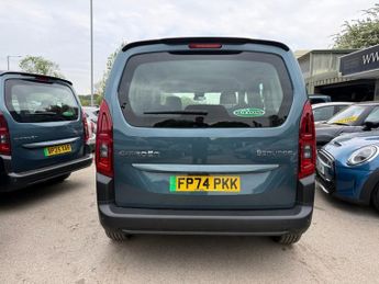 CITROEN E-BERLINGO 52kWh PLUS M MPV 5dr Electric Auto (7.4kW Charger) (136 ps)