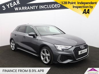 Audi A3 2.0 TDI 35 S line Sportback 5dr Diesel S Tronic Euro 6 (s/s) (15