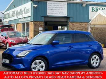 Suzuki Swift 1.2 MHEV Motion Hatchback 5 Door Frontier Blue Petrol Hybrid CVT