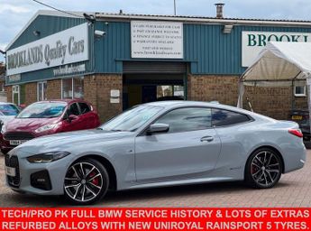 BMW 420 2.0 420i M Sport Coupe TECH/PRO PACK Petrol Auto Euro 6 (s/s) (1