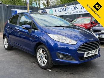 Ford Fiesta 1.25 Zetec Hatchback 5dr Petrol Manual Euro 5 (82 ps)