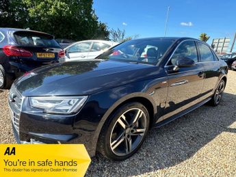 Audi A4 2.0 TDI ultra S line Saloon 4dr Diesel S Tronic Euro 6 (s/s) (19