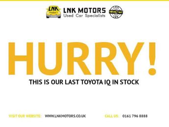 TOYOTA IQ 1.0 VVT-i Hatchback 3dr Petrol Manual Euro 5 (68 ps)