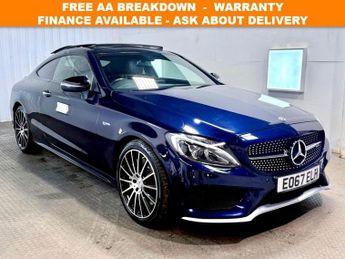Mercedes C Class 3.0 C43 V6 AMG (Premium) Coupe 2dr Petrol G-Tronic+ 4MATIC Euro 