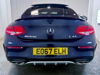 MERCEDES-BENZ C-CLASS 3.0 C43 V6 AMG (Premium) Coupe 2dr Petrol G-Tronic+ 4MATIC Euro 