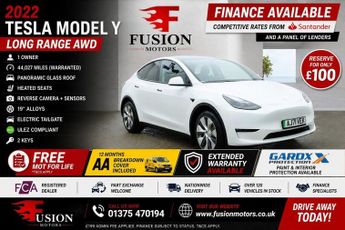 TESLA MODEL Y (Dual Motor) Long Range SUV 5dr Electric Auto 4WDE (384 bhp)