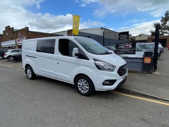 Ford Transit 2.0 320 EcoBlue Limited Crew Van Double Cab 5dr Diesel Auto L2 H