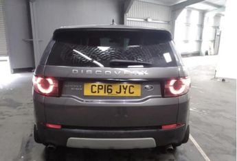 LAND ROVER DISCOVERY SPORT 2.0 TD4 HSE SUV 5dr Diesel Auto 4WD Euro 6 (s/s) (180 ps)