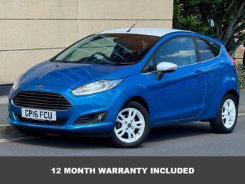 Ford Fiesta 1.0T EcoBoost Zetec Blue Edition Hatchback 3dr Petrol Manual Eur