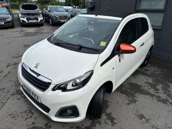 PEUGEOT 108 1.2 PureTech Roland Garros Top! 3dr Petrol Manual Euro 6 (82 ps)