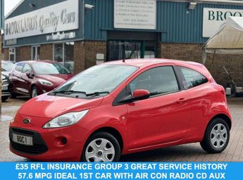 Ford Ka 1.2 Edge Hatchback 3 Door Sunrise Petrol Manual Euro 5 (s/s) (69