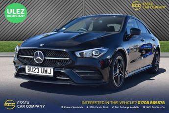 Mercedes CLA 1.3 CLA180 AMG Line (Premium) Coupe 4dr Petrol 7G-DCT Euro 6 (s/