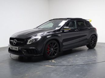 MERCEDES-BENZ GLA 2.0 GLA45 AMG Yellow Night Edition SUV 5dr Petrol SpdS DCT 4MATI