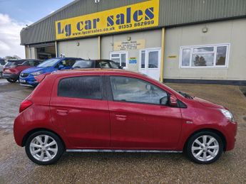 Mitsubishi Mirage 1.2 Attivo Hatchback 5dr Petrol Manual Euro 6 (s/s) (79 ps)