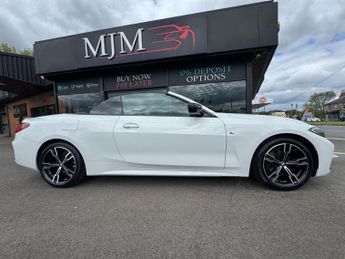 BMW 4 SERIES 2.0 420i M Sport Convertible 2dr Petrol Auto Euro 6 (s/s) (184 p