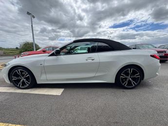 BMW 4 SERIES 2.0 420i M Sport Convertible 2dr Petrol Auto Euro 6 (s/s) (184 p