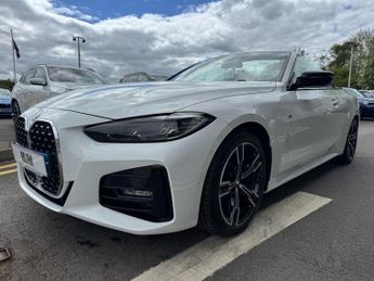 BMW 4 SERIES 2.0 420i M Sport Convertible 2dr Petrol Auto Euro 6 (s/s) (184 p