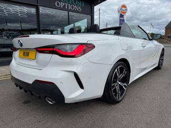 BMW 4 SERIES 2.0 420i M Sport Convertible 2dr Petrol Auto Euro 6 (s/s) (184 p