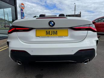 BMW 4 SERIES 2.0 420i M Sport Convertible 2dr Petrol Auto Euro 6 (s/s) (184 p