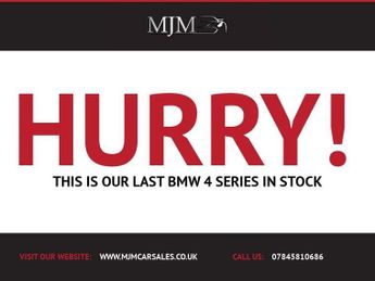 BMW 4 SERIES 2.0 420i M Sport Convertible 2dr Petrol Auto Euro 6 (s/s) (184 p