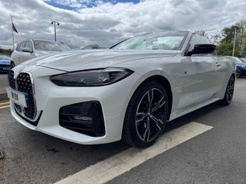 BMW 4 SERIES 2.0 420i M Sport Convertible 2dr Petrol Auto Euro 6 (s/s) (184 p