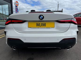 BMW 4 SERIES 2.0 420i M Sport Convertible 2dr Petrol Auto Euro 6 (s/s) (184 p