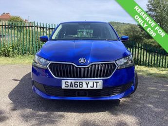 SKODA FABIA 1.0 S Hatchback 5dr Petrol Manual Euro 6 (s/s) (75 ps)